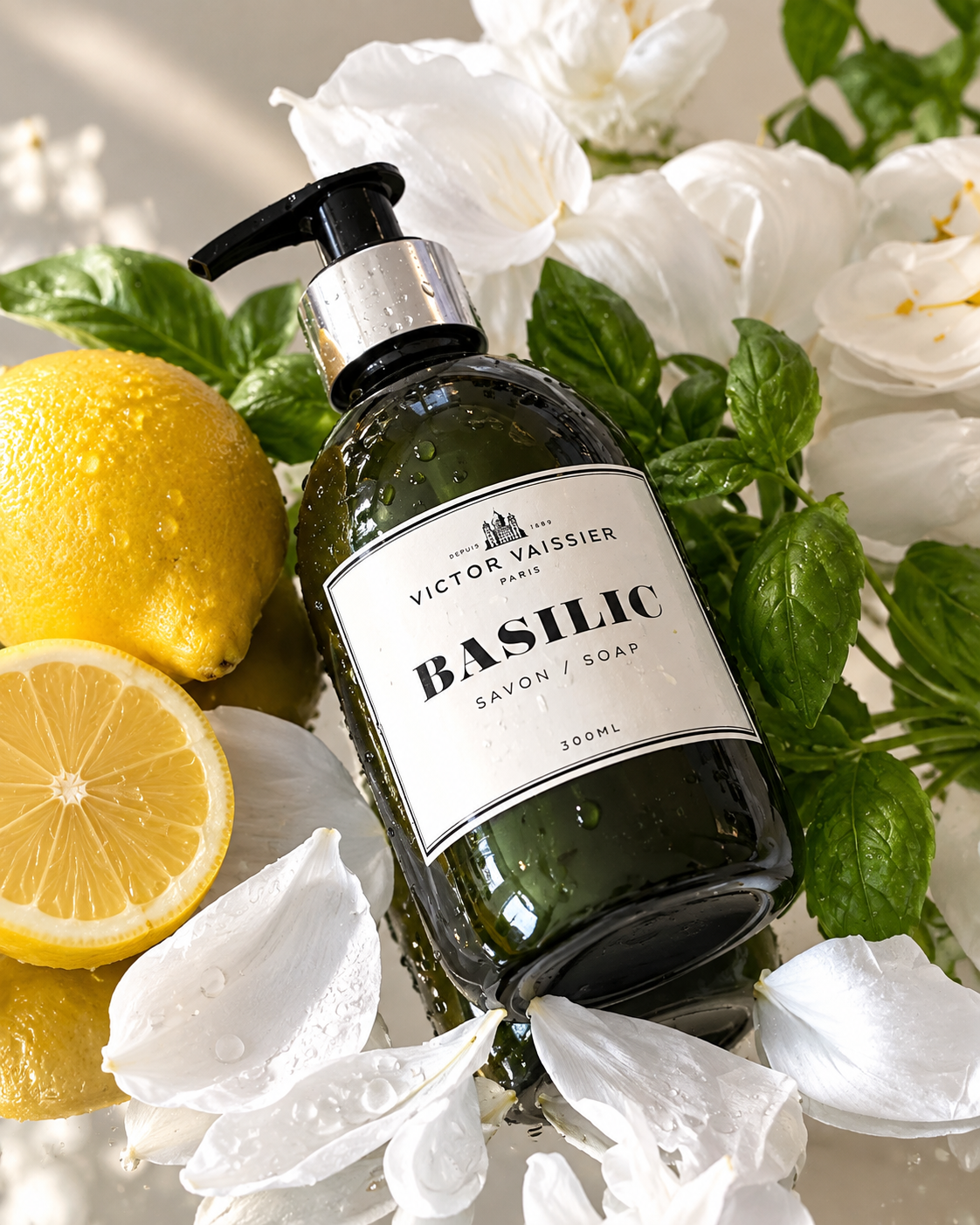 SAVON / SOAP 300 ML
BASILIC