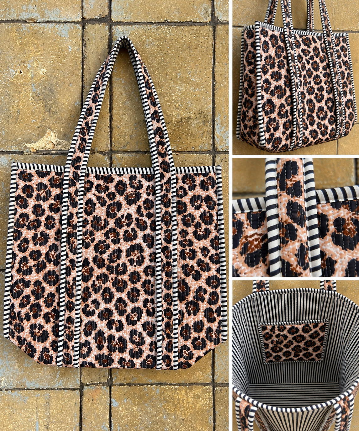 Bazaar design väska - Leopard